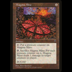 MTG Mina de Magma (Magma Mine) Visions