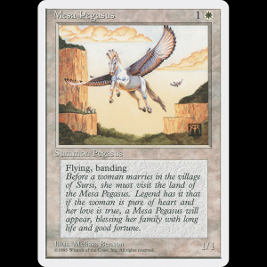 MTG Pegaso de la Meseta (Mesa Pegasus) Fourth Edition 4ed#35