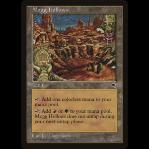 MTG Mogg Hollows Tempest