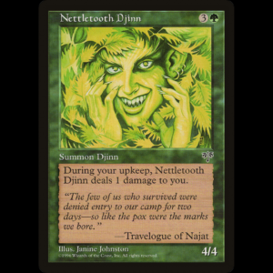 MTG Nettletooth Djinn Mirage