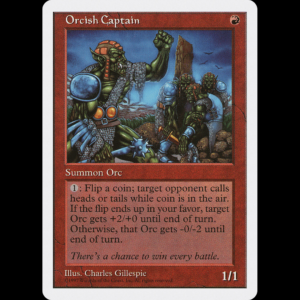 MTG Capitan Orco (Orcish Captain) Fifth Edition