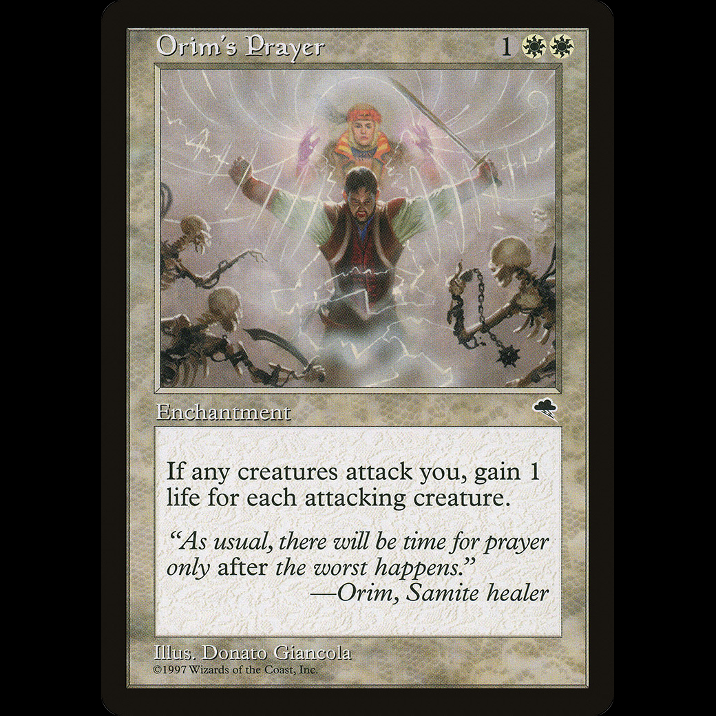 MTG Orim's Prayer Tempest - Madtoyz