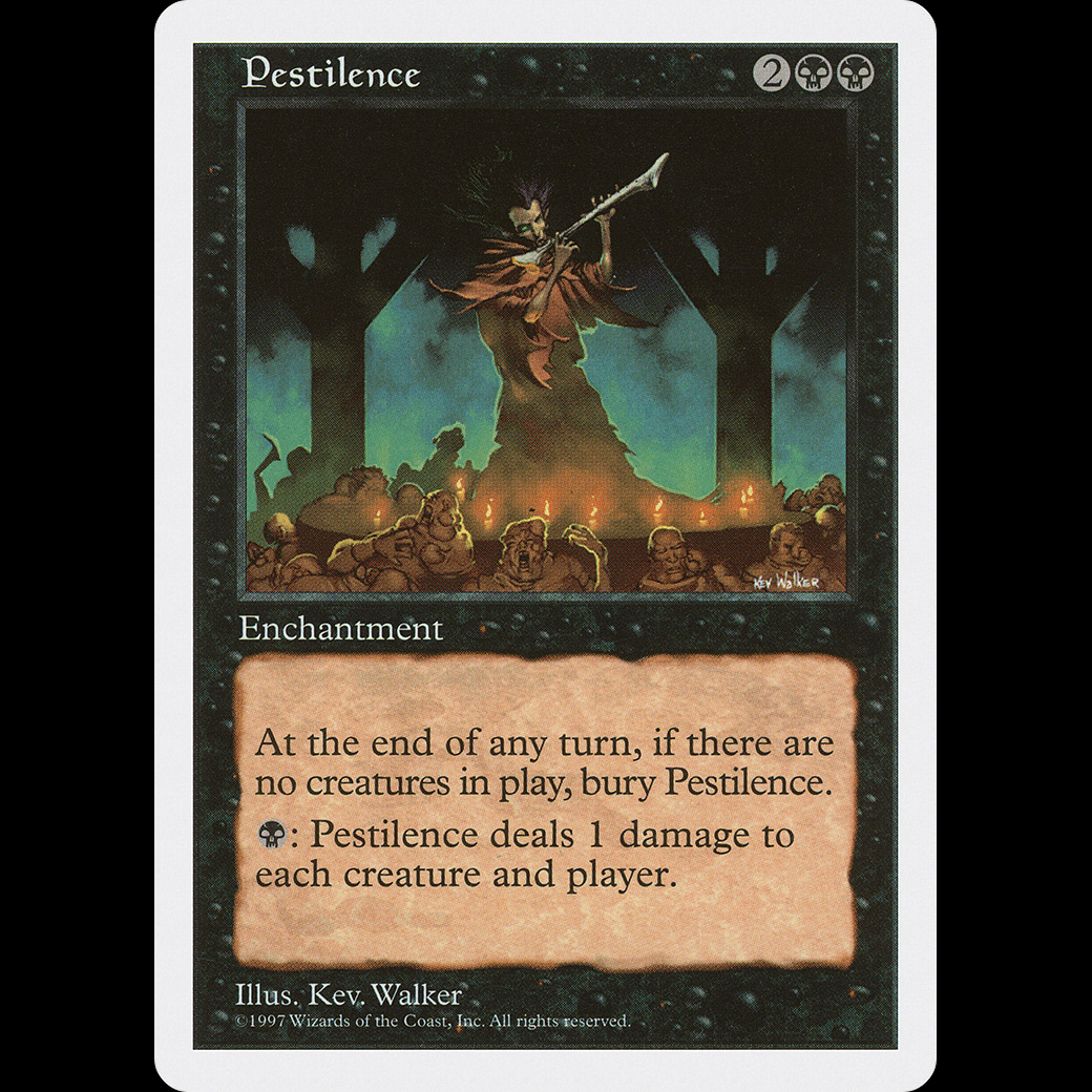 MTG Pestilencia (Pestilence) Fifth Edition - Madtoyz