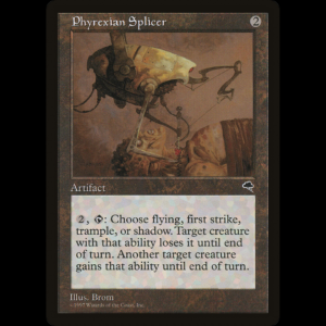 MTG Phyrexian Splicer Tempest tmp#303