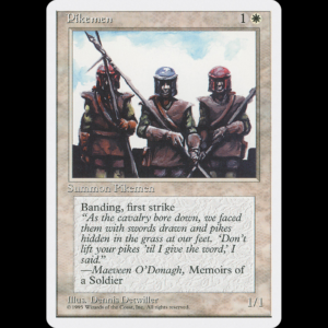 MTG Piqueros (Pikemen) Fourth Edition 4ed#42