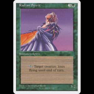 MTG Radjan Spirit Fourth Edition 4ed#266