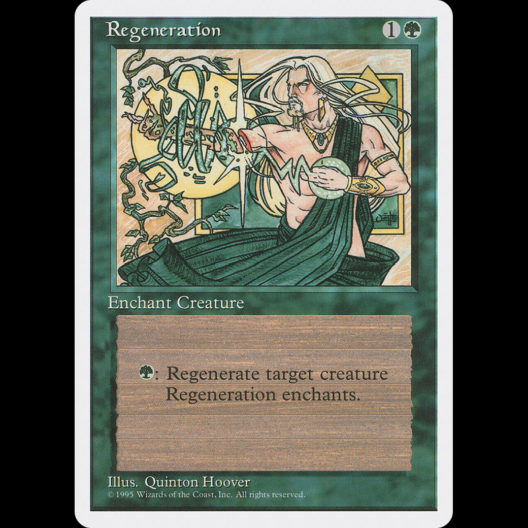 MTG Regeneracion (Regeneration) Fourth Edition HP Madtoyz