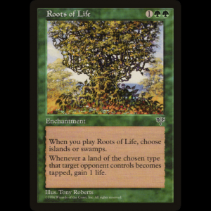 MTG Raices de la Vida (Roots of Life) Mirage mir#237