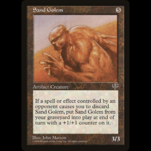 MTG Sand Golem Mirage