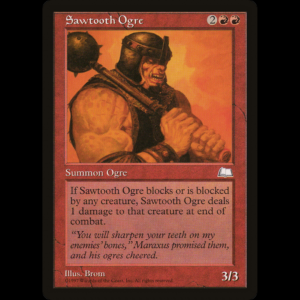 MTG Ogro de Dientes de Sierra (Sawtooth Ogre) Weatherlight - PL