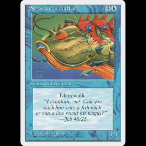 MTG Leviatan De Serivia (Segovian Leviathan) Fourth Edition 4ed#99