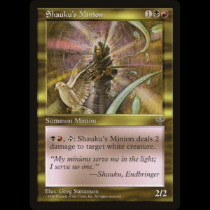 MTG Shauku's Minion Mirage mir#283