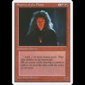 MTG Sisters of the Flame Fourth Edition