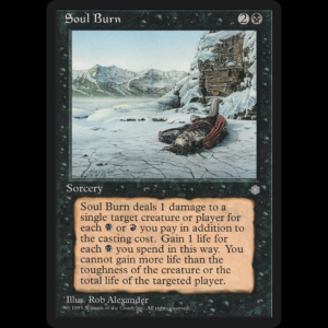 MTG Consumir Alma (Soul Burn) Ice Age