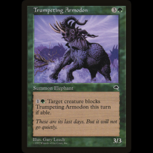 MTG Trumpeting Armodon Tempest