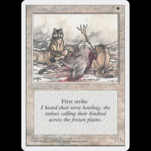 MTG Tundra Wolves Fourth Edition 4ed#53