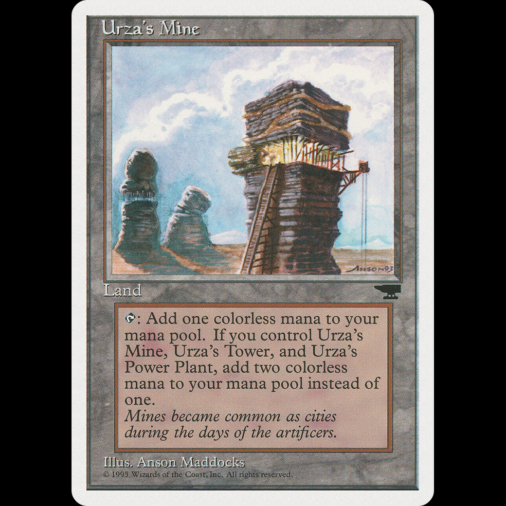 Magic: The Gathering – Urza' S Minas (Mouth) – Mina De Urza – Chronicles