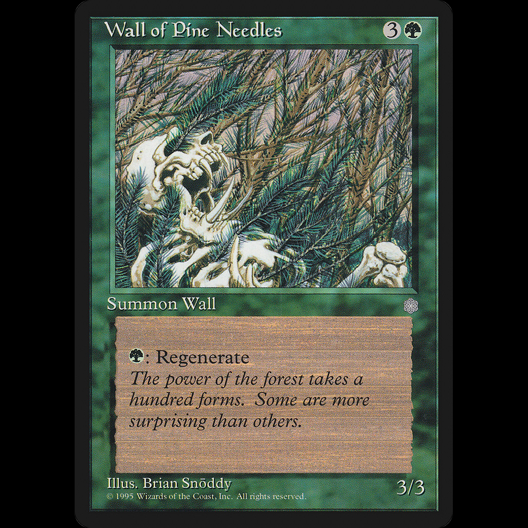 MTG Wall of Pine Needles Ice Age - Madtoyz