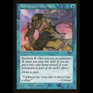 MTG Whispers of the Muse Tempest - PL