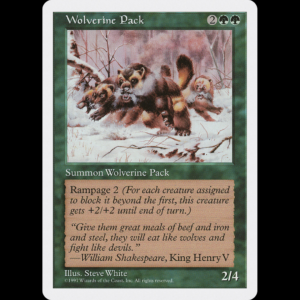 MTG Wolverine Pack Fifth Edition
