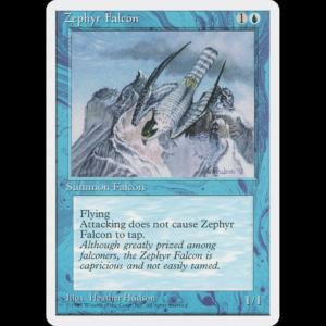 MTG Zephyr Falcon Fourth Edition 4ed#116