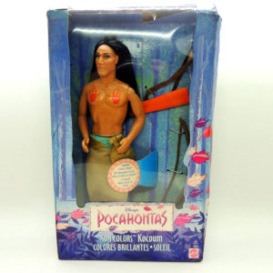 Pocahontas Kocoum Sun Colors Colores Brillantes Mattel 1995
