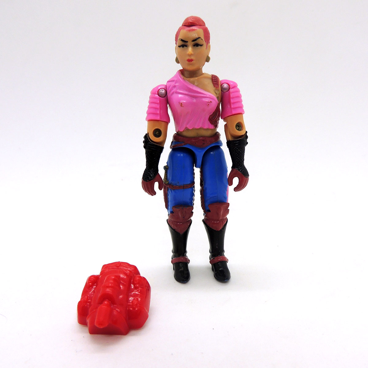 Gi Joe Zarana V1 Zartan Sister Hasbro 1986 Vintage - Madtoyz