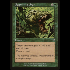 MTG Aggressive Urge Invasion inv#181