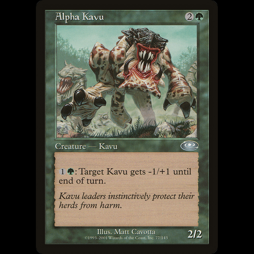 MTG Kavu alfa (Alpha Kavu) Planeshift - Madtoyz