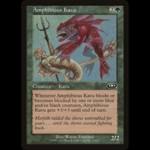 MTG Kavu anfibio (Amphibious Kavu) Planeshift pls#78