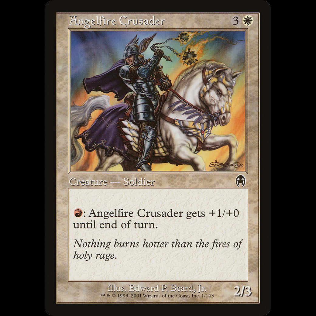 MTG Cruzado fuegoangelico (Angelfire Crusader) Apocalypse - Madtoyz