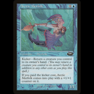 MTG Tritón ártica (Arctic Merfolk) Planeshift pls#21