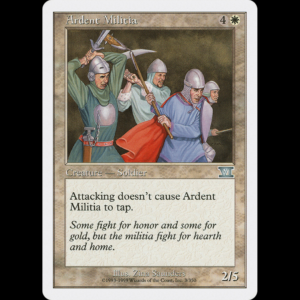 MTG Ardent Militia Classic Sixth Edition 6ed#3