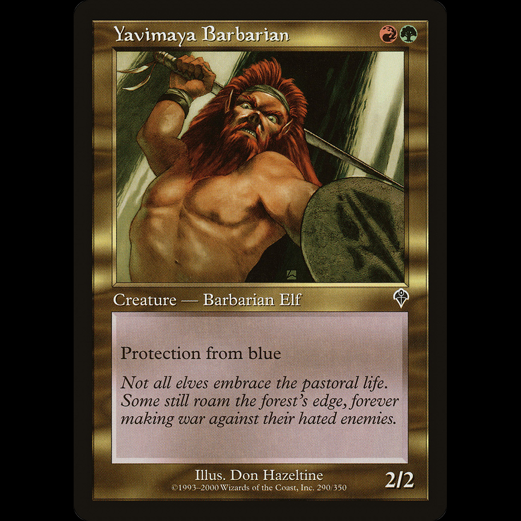 MTG Bárbaro de Yavimaya (Yavimaya Barbarian) Invasion - Madtoyz