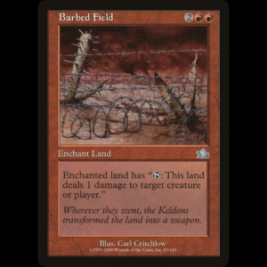 MTG Barbed Field Prophecy