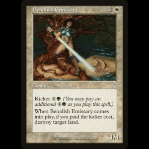 MTG Emisaria Benalita (Benalish Emissary) Invasion inv#5