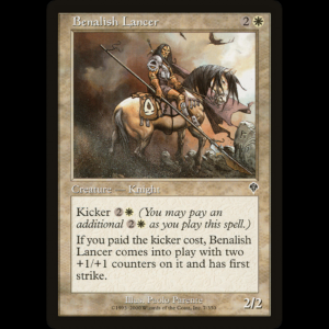 MTG Lancero Benalita (Benalish Lancer) Invasion inv#7