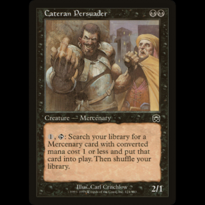 MTG Cateran Persuader Mercadian Masques mmq#124