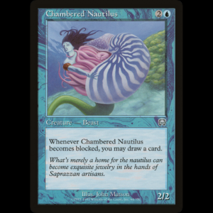 MTG Chambered Nautilus Mercadian Masques - PL