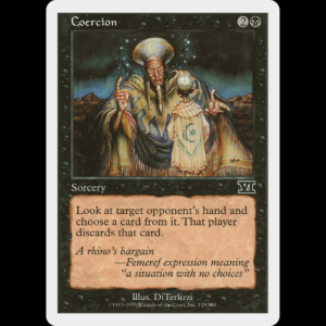 MTG Coercion Classic Sixth Edition