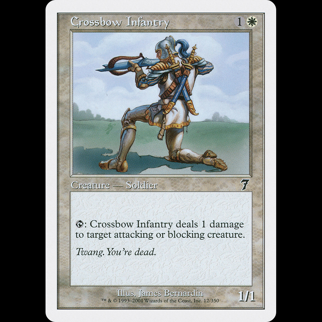 MTG Crossbow Infantry Seventh Edition - Madtoyz