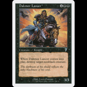 MTG Lancero de Dakmor (Dakmor Lancer) Seventh Edition