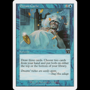 MTG Refugio de Ensueño (Dream Cache) Classic Sixth Edition