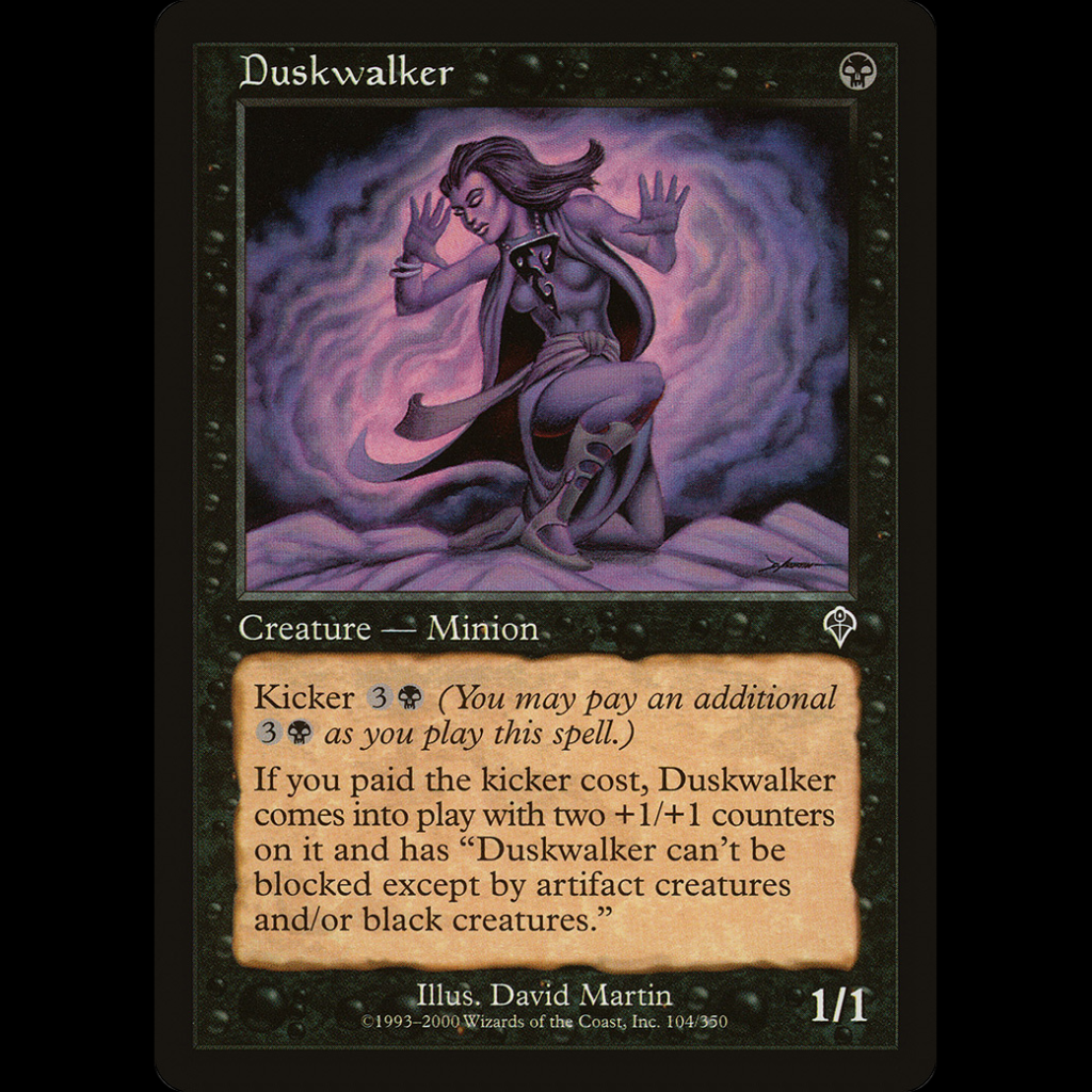 MTG Caminante de las Tinieblas (Duskwalker) Invasion inv104 Madtoyz