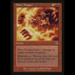 MTG Carácter ardiente (Fiery Temper) Torment