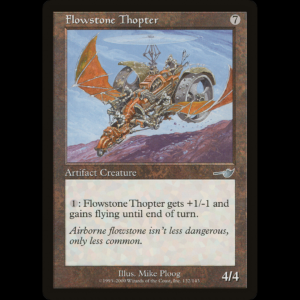 MTG Toptero de Piedra Variable (Flowstone Thopter) Nemesis  nem#132