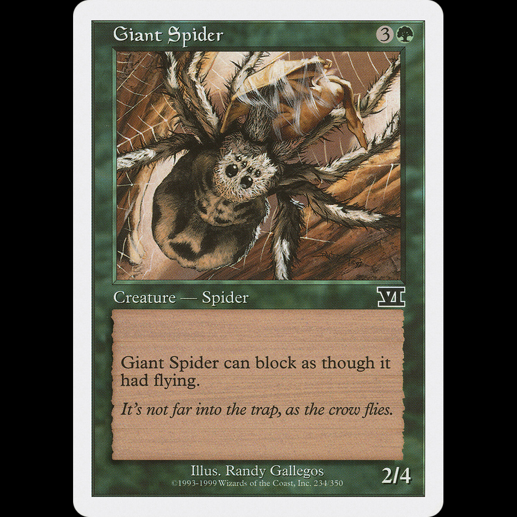 MTG Araña Gigante (Giant Spider) Classic Sixth Edition - HP - Madtoyz