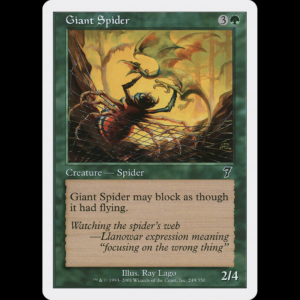 MTG Araña gigante (Giant Spider) Seventh Edition - PL