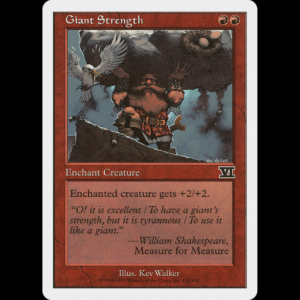 MTG Giant Strength Classic Sixth Edition