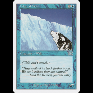 MTG Muro Glacial (Glacial Wall) Classic Sixth Edition
